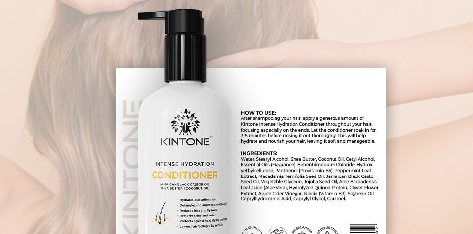 Our first attempt at producing EBC/A+ Content about How to use our natural Kintone Intense Hydration Conditioner.