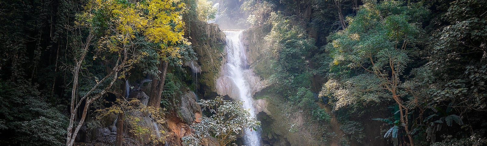 Beautiful waterfall — Mastering Oneself is True Power by Paul Myers
