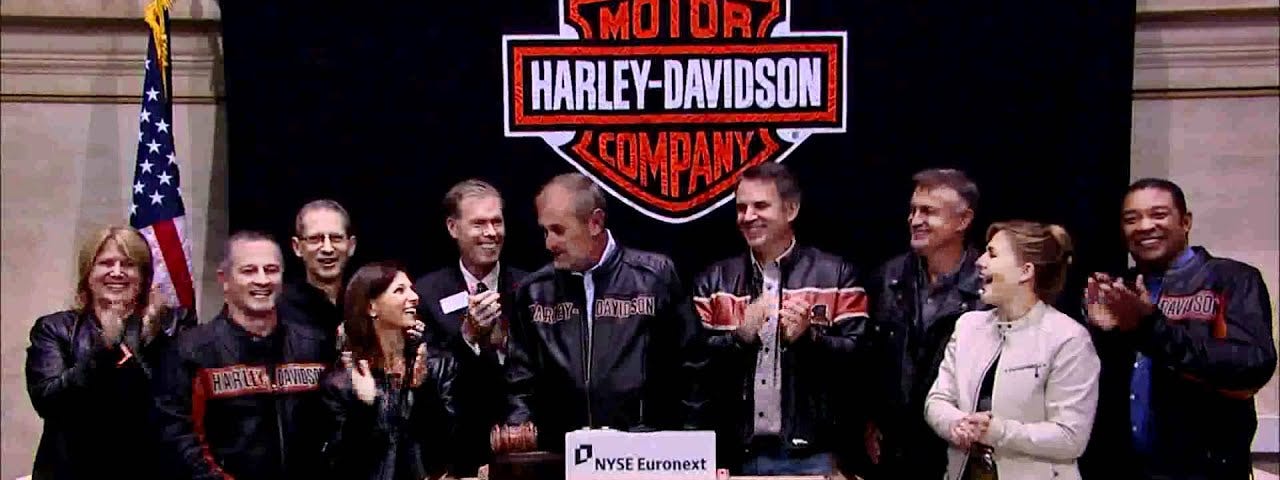 NYSE Opening Bell Harley-Davidson Inc. https://youtu.be/pyTr7Xf_sZs