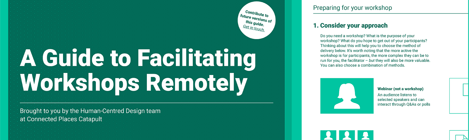 Image of a Guide to Facilitating Workshops Remotely (Version 1.0) (Click to download)