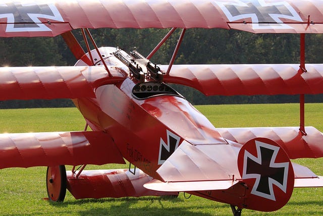 A Fokker triplane
