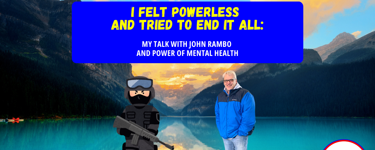 Suicide Prevention Mental Health Warrior Program and Talk with John Rambo