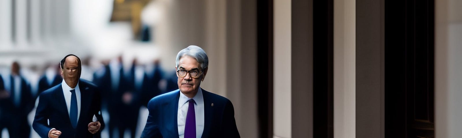 people chasing jerome powell in the new age of bank runs