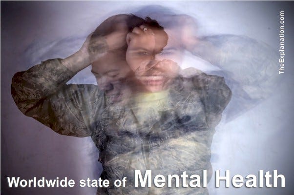 Audit of the Universe looks at the state of global mental health. The World Health Organization statistics are revealing.