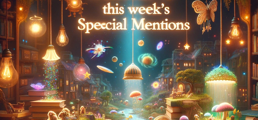 Welcome to this week’s special mentions! It’s been a whirlwind of a week for me, leaving little room for leisurely reading or frequent posting. With a bustling month on the horizon, my time at the keyboard has been limited. Nonetheless, I’ve curated a delightful selection for you to enjoy. This list reflects those rare, quiet moments I managed to escape the hustle. Each recommendation is a gem I’ve encountered during these fleeting pauses. So, sit back and dive into these picks — I hope they bri