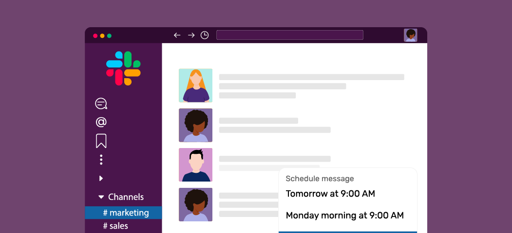 How To Schedule Messages On Slack