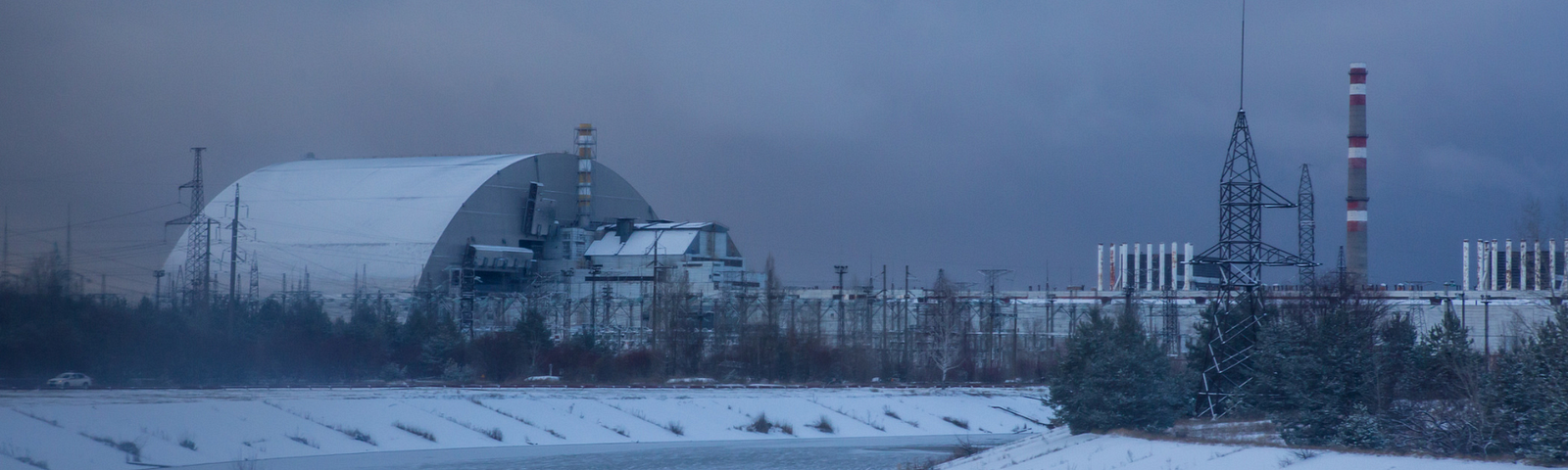 The Chernobyl nuclear complex in Pripyat, Ukraine.
