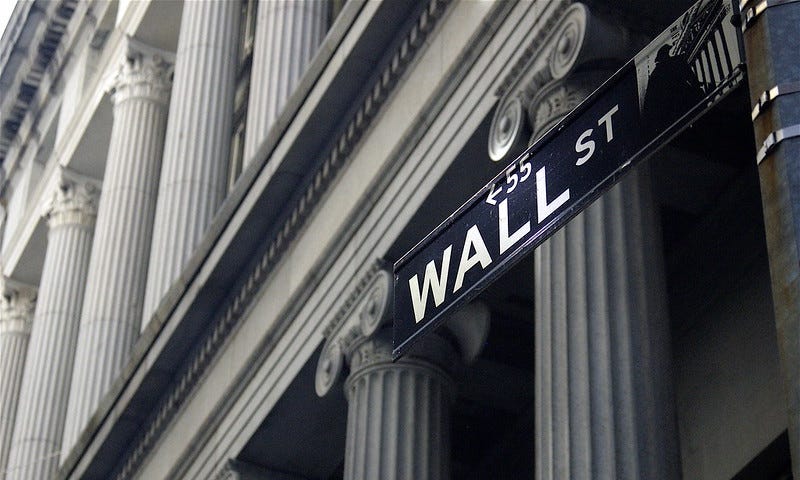 IMAGE: A photo of the Wall Street sign in New York