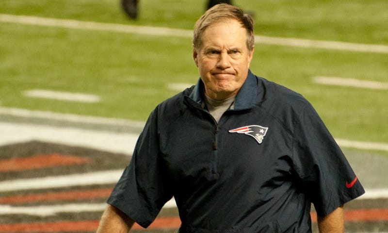 Bill Belichick via Seatacular Creative Commons