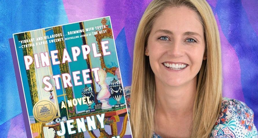 Jenny Jackson and the cover of “Pineapple Street”