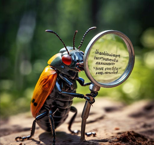 An entomologist discovers a tiny etymologist
