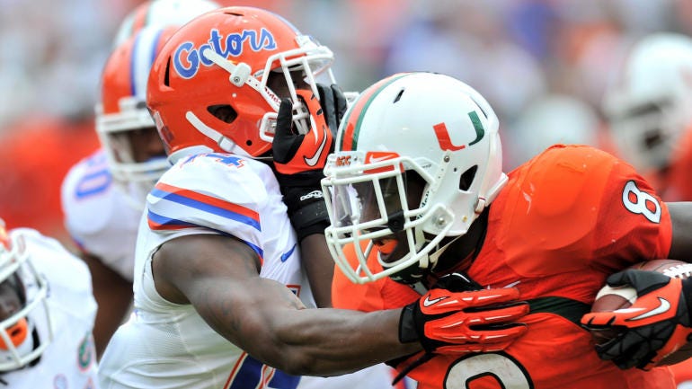 Miami Hurricanes vs Florida Gators Free NCAAF Pick