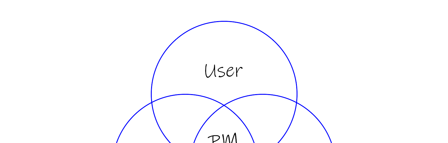 Product management sits in the intersection of understanding the user, tech team and business.