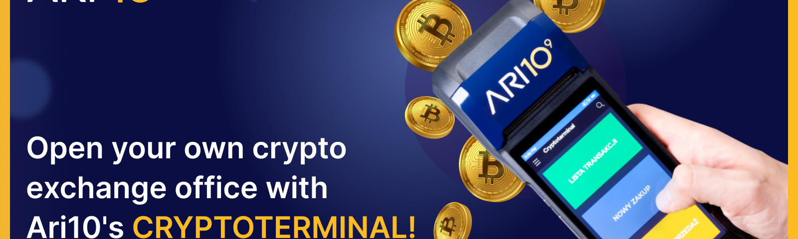 cryptoterminal ari10 cryptocurrency bitcoin btc business crypto