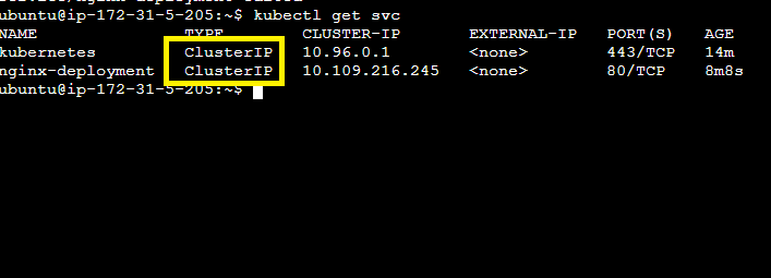 How to Change the NodePort Service to Cluster IP — Kubernetes Assignment 4
