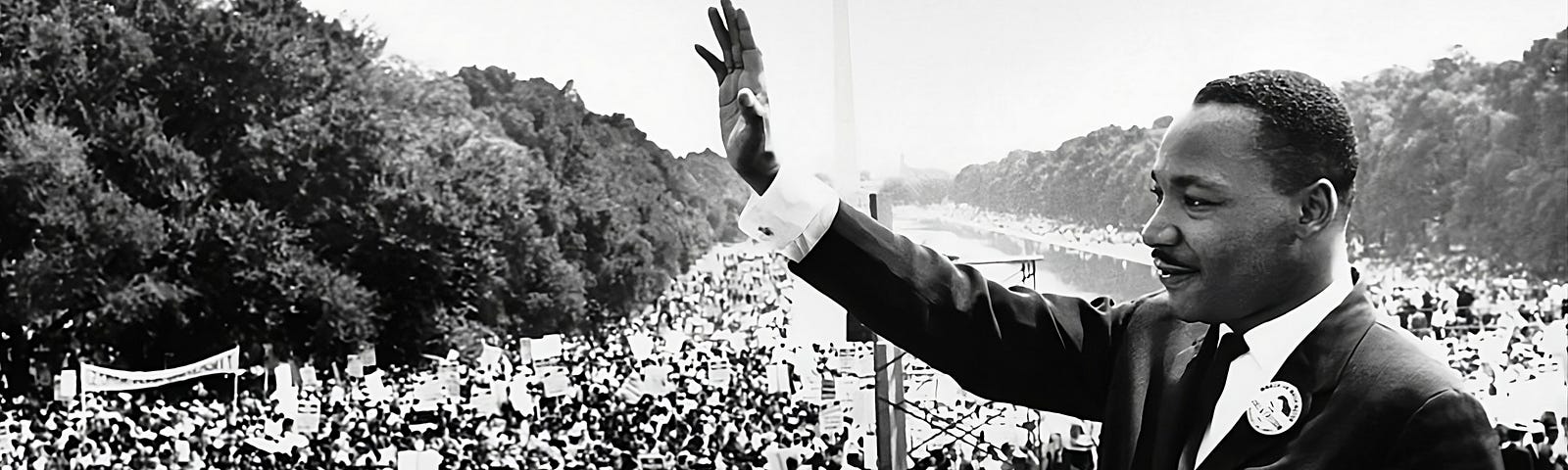 Martin Luther King Jnr. I have a dream. Dream. Dream big. Impossible dream.