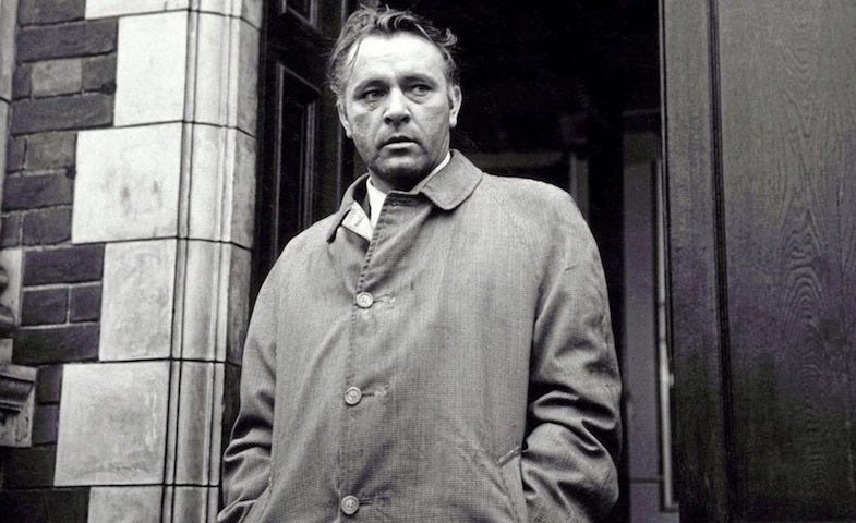Richard Burton as Alec Leamas in “The Spy Who Came in From the Cold”