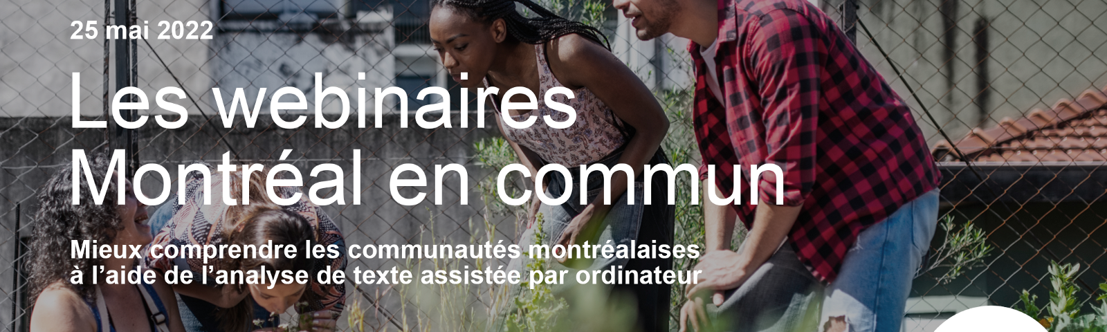 The Montréal in Common webinars