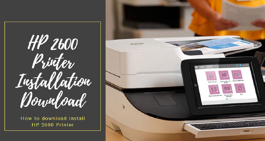 hp 2600 printer installation download