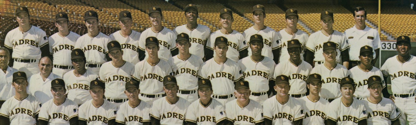 Blue replaced brown on Padres uniforms in 1991, by FriarWire