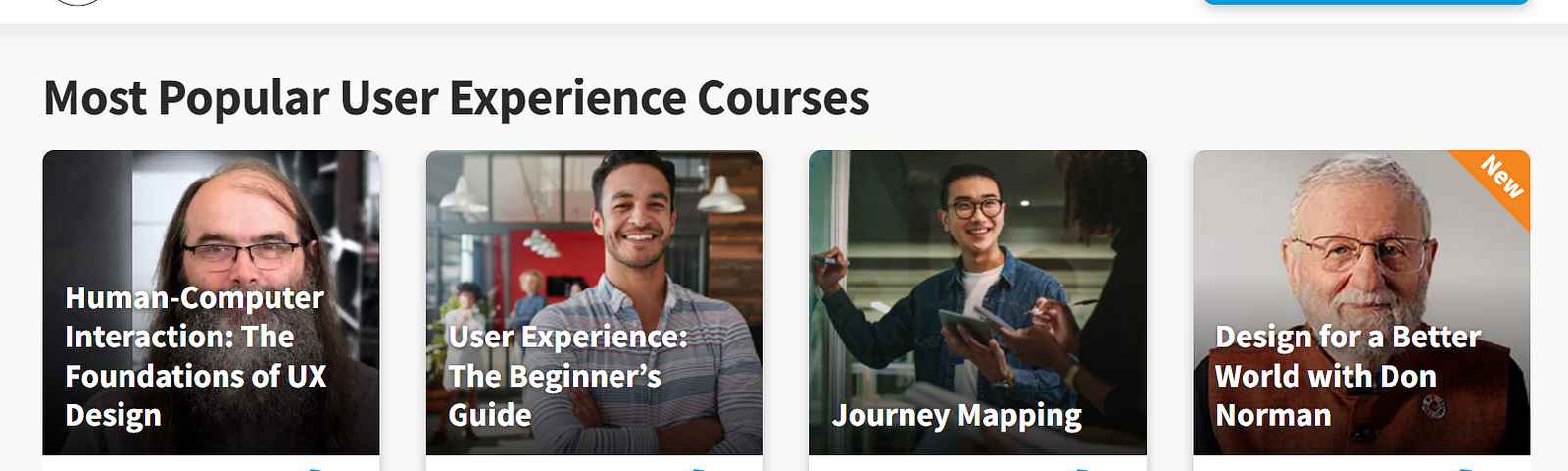 The most popular User Experience Courses from Interaction Design Foundation.
