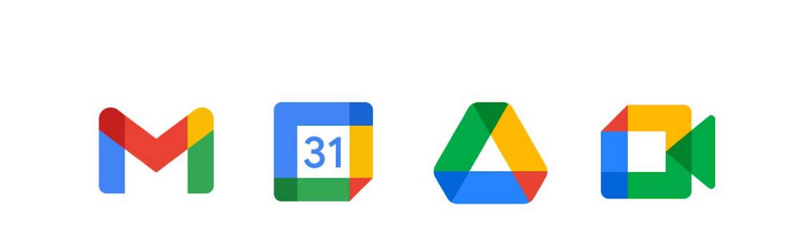 Google New Icons Confusing: Gmail, Meet, Calendar, Drive