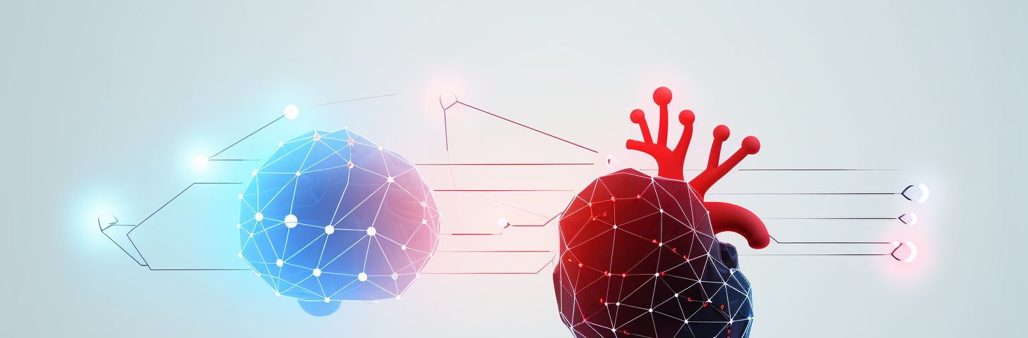 image of a heart and mind connected for Harnessing the power of data-centric and user-centric design