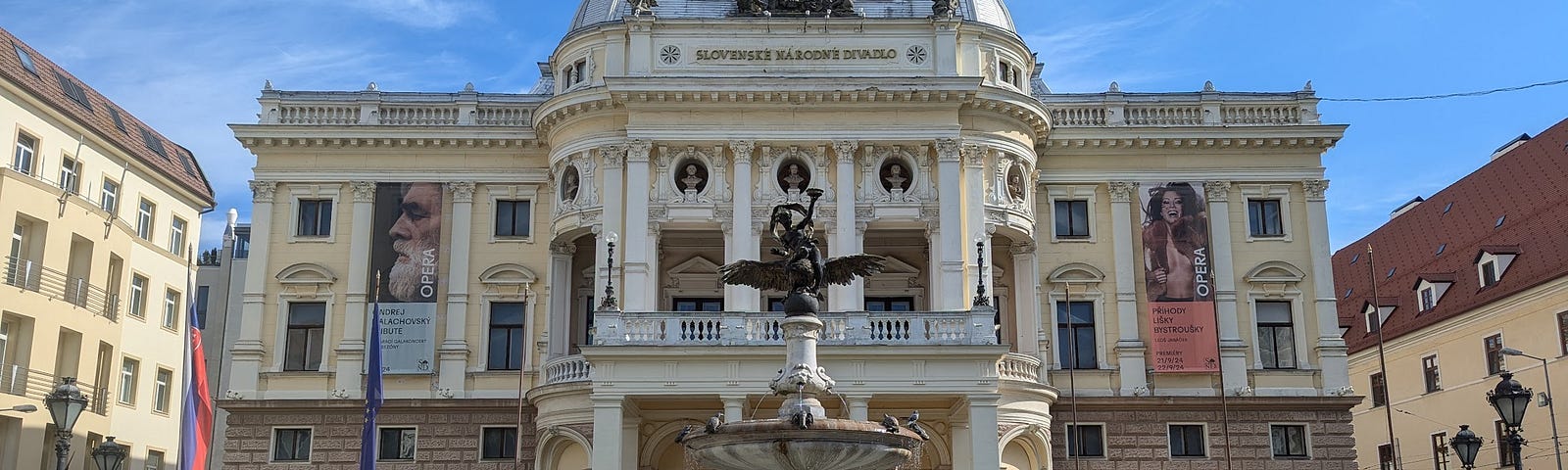 photo of Bratislava opera house by author