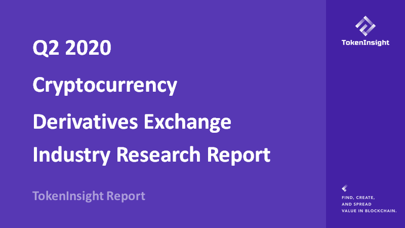 Cryptocurrency Derivatives Exchange Industry Report Q2 2020