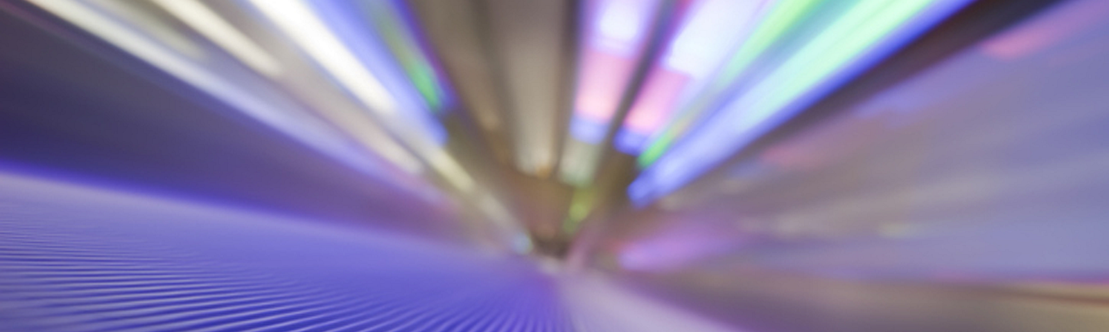 An abstract image of speeding lightways
