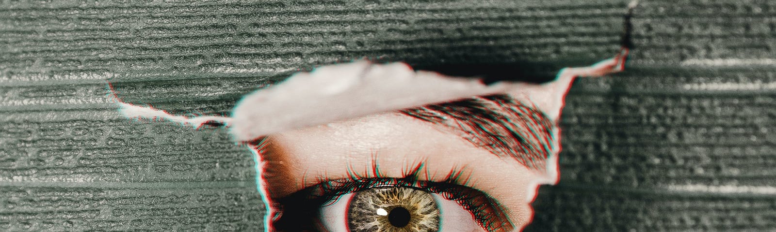 Photo by Jonathan Borba on Unsplash; photo of woman’s eye through paper posted on James Goydos article on computer vision and skin cancer detection