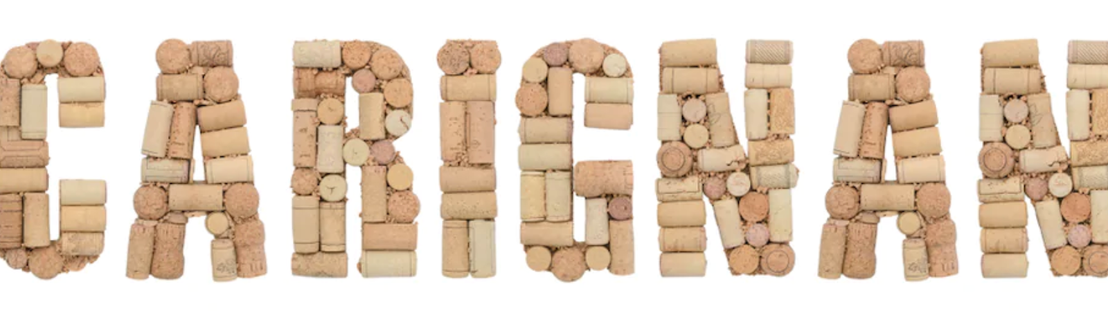 Carignan word made from cork