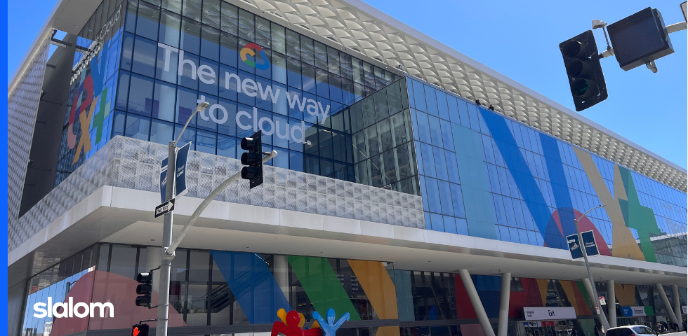 San Francisco’s Moscone Center decked out for Google Cloud Next ‘23