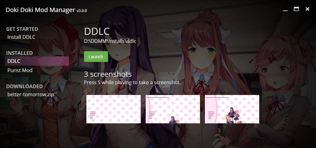 doki doki mod manager