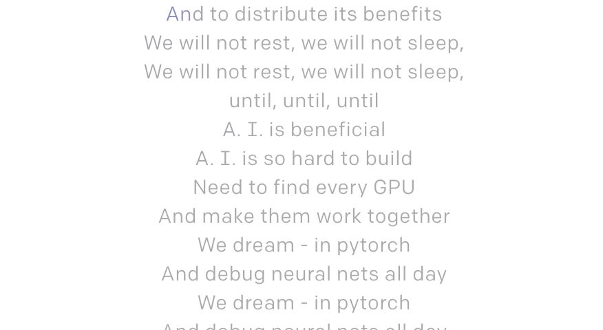 Lyrics of the OpenAI song