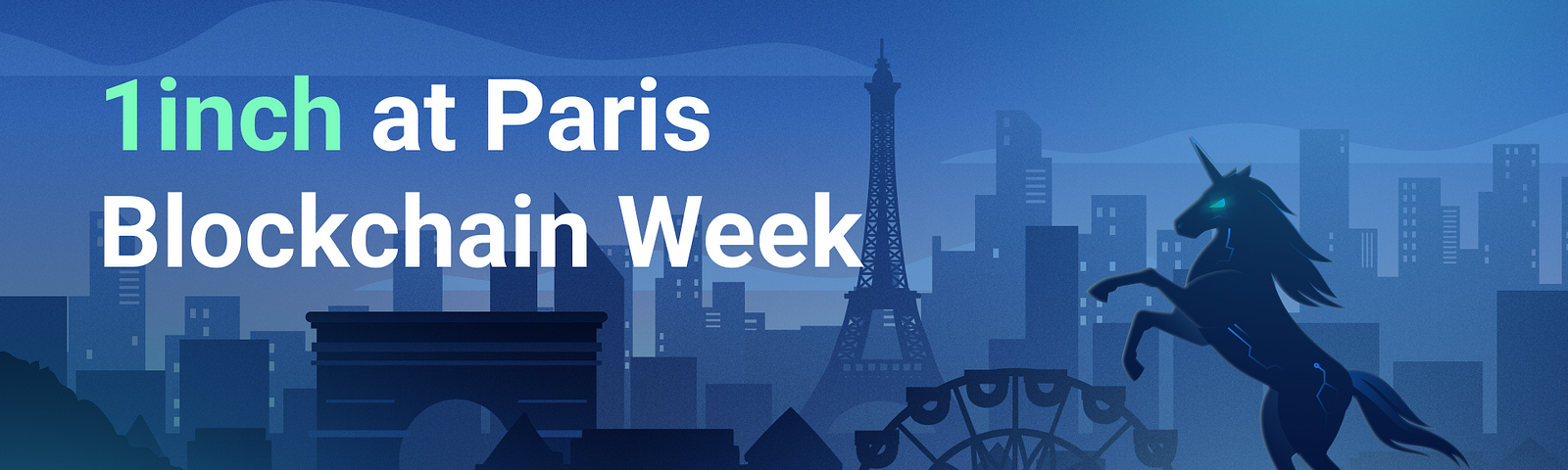 1inch to hit Paris Blockchain Week 2023
