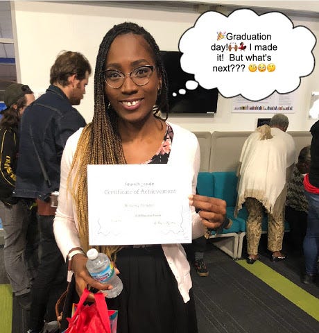 LaunchCode St. Louis LC101 class graduation October 2019. I learned Python, Java, HTML, CSS, and so much more.