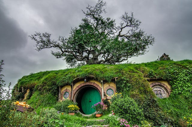 The Real Story Of Bilbo Baggins Precious Hobbit House In