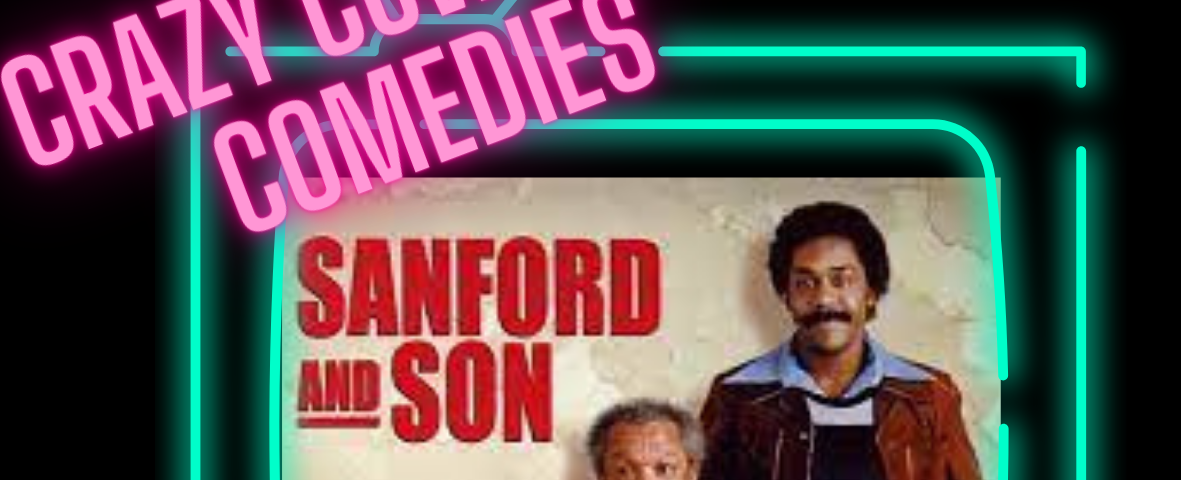 A TV image with Sanford and Son in the picture.