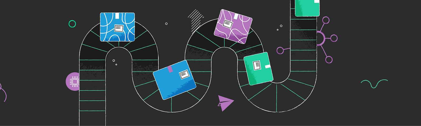 AI in Supply Chain Management illustration