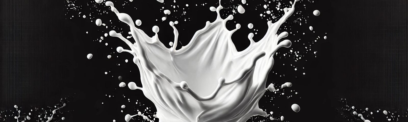 An image showing white milk