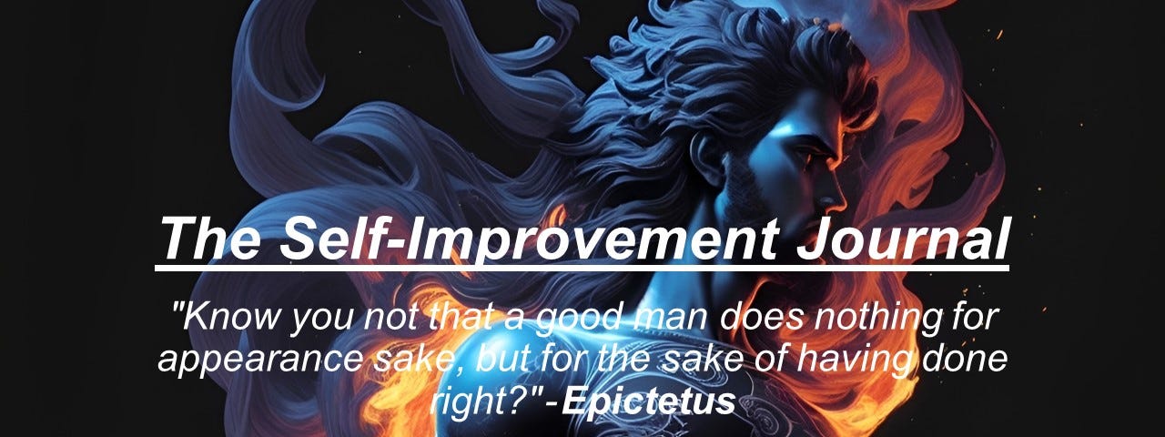 “Know you not that a good man does nothing for appearance sake, but for the sake of having done right?” — Epictetus