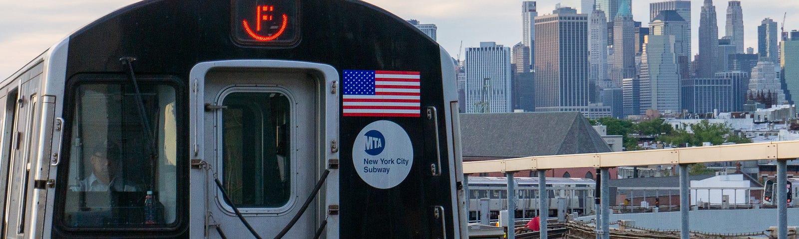 An F train pulls into Smiths-9 Streets station, which will be skipped during the train’s express route. Photo by Sawyer Click