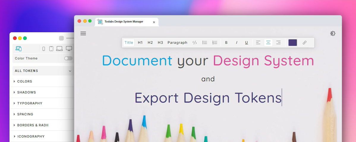 Toolabs Design System Documentation