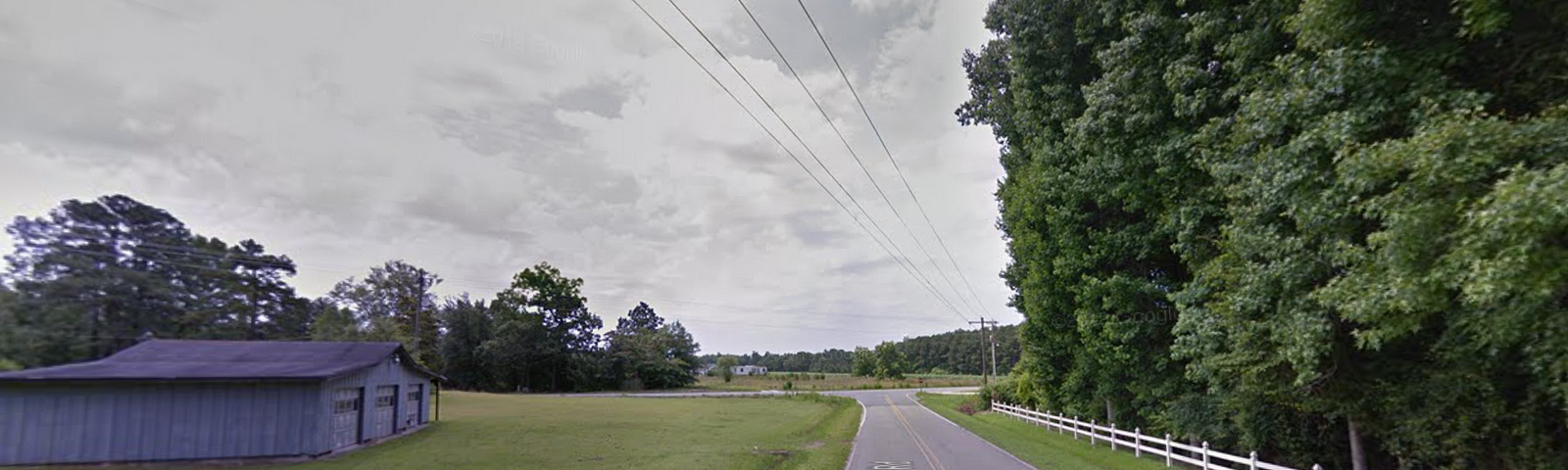 Microwave Tower Road in Sampson County, North Carolina, near where Tristen Alan “Buddy” Myers went missing in October of 2000