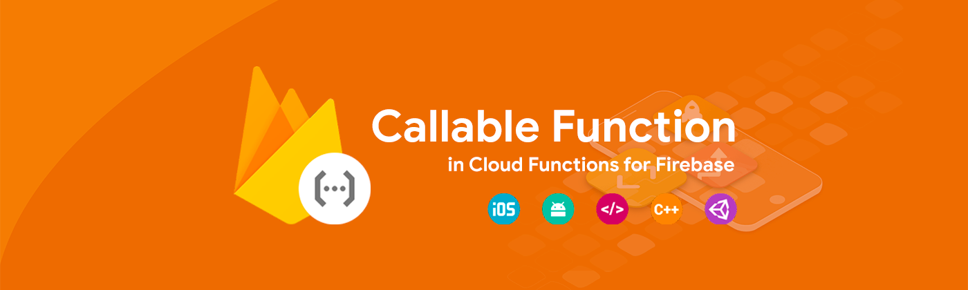 Callable Function in Cloud Functions for Firebase