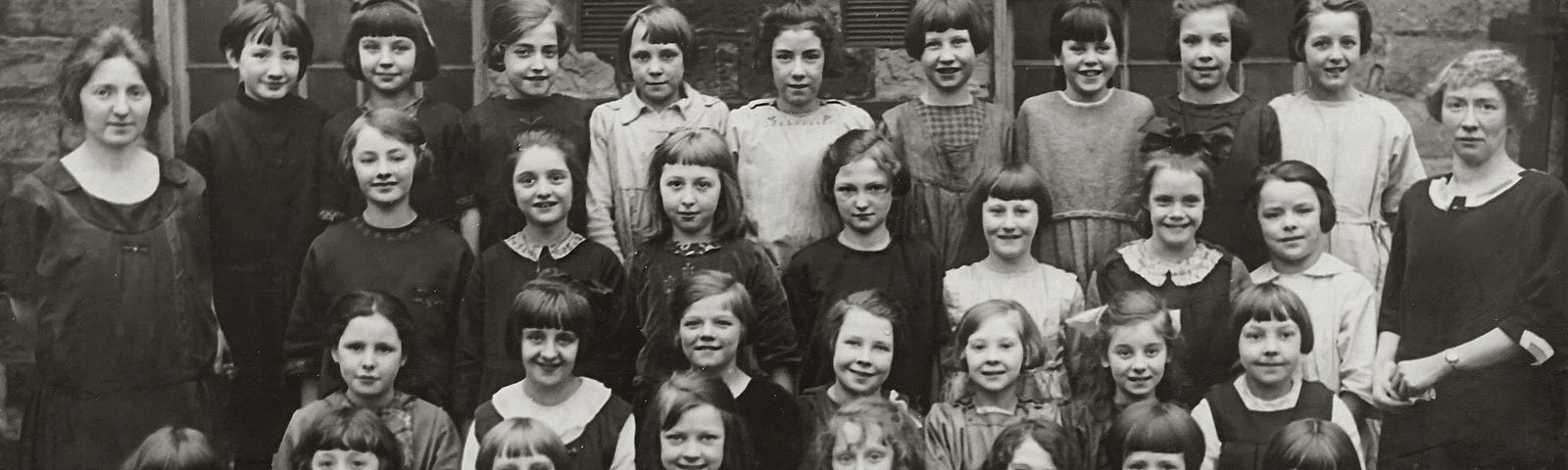 Black and white photo of children. I Was Declared Missing for 4 Days as a Child. Missing, True story, Missing Child, Medium, Tijjani Jibril Medium, Scary Story.