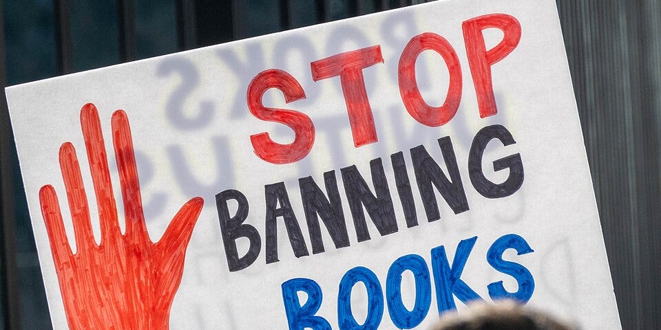 2022 book ban protest in Georgia