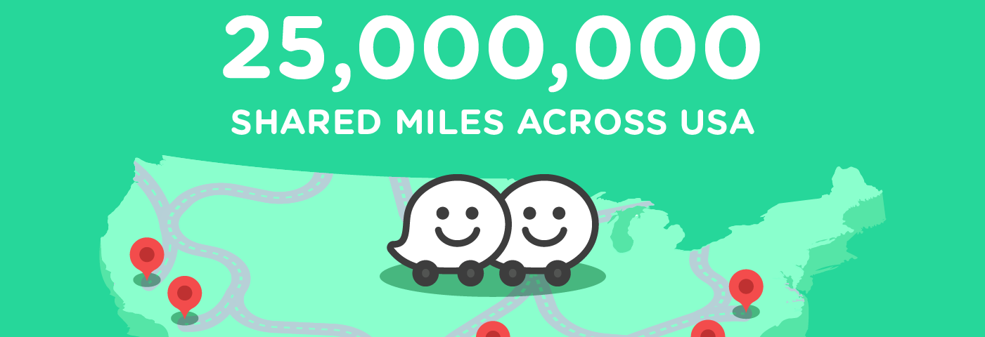 25,000,000 shared miles across USA