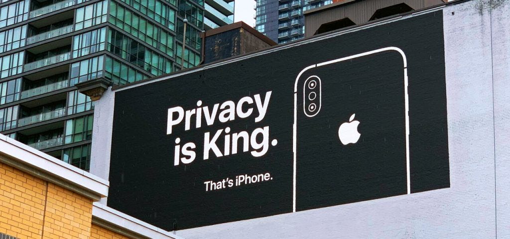 Apple Privacy is king